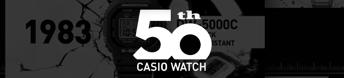 CASIO Saatının 50-ci Yubileyi